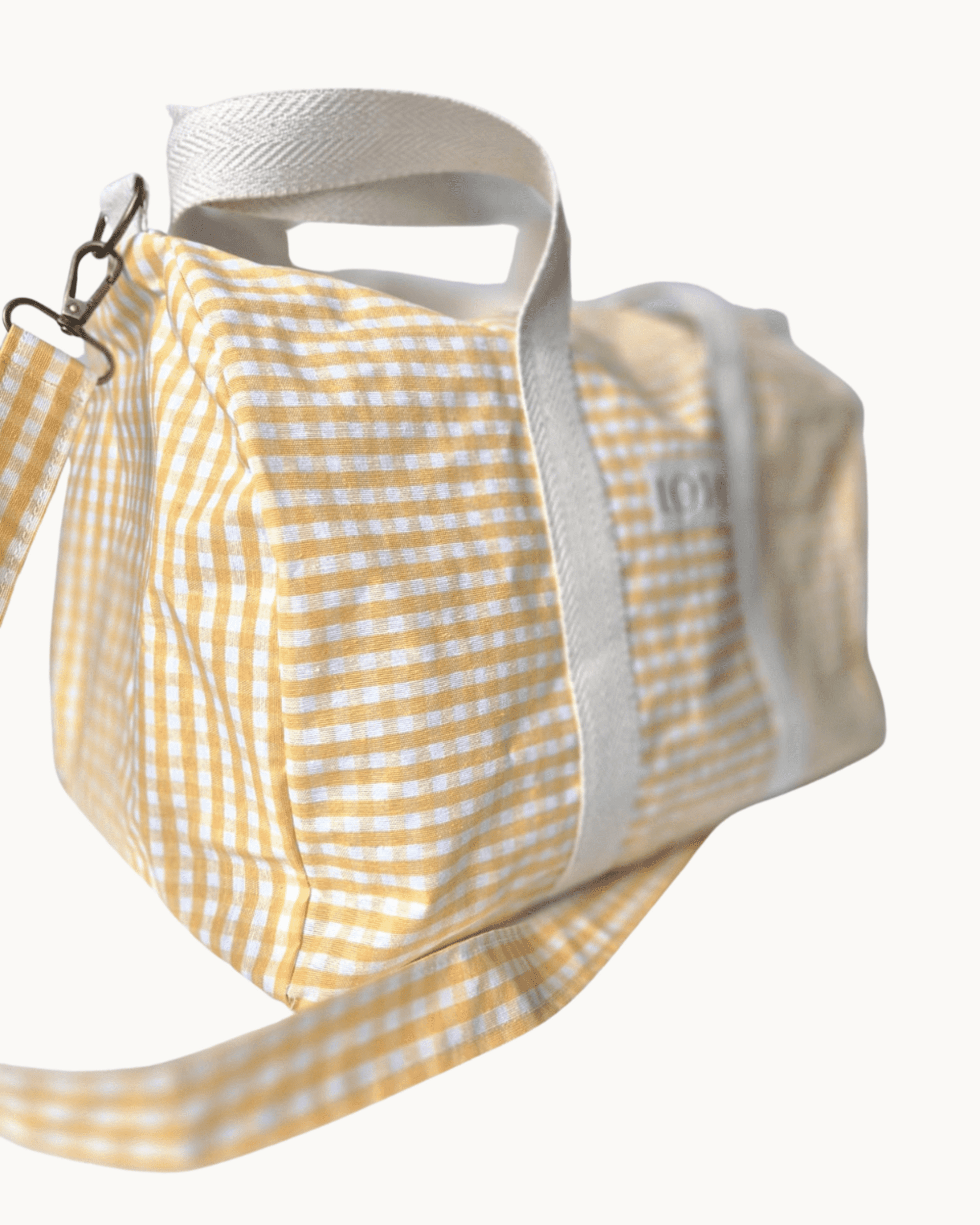 Kids Vichy Mini Amarillo + Talega - 3
