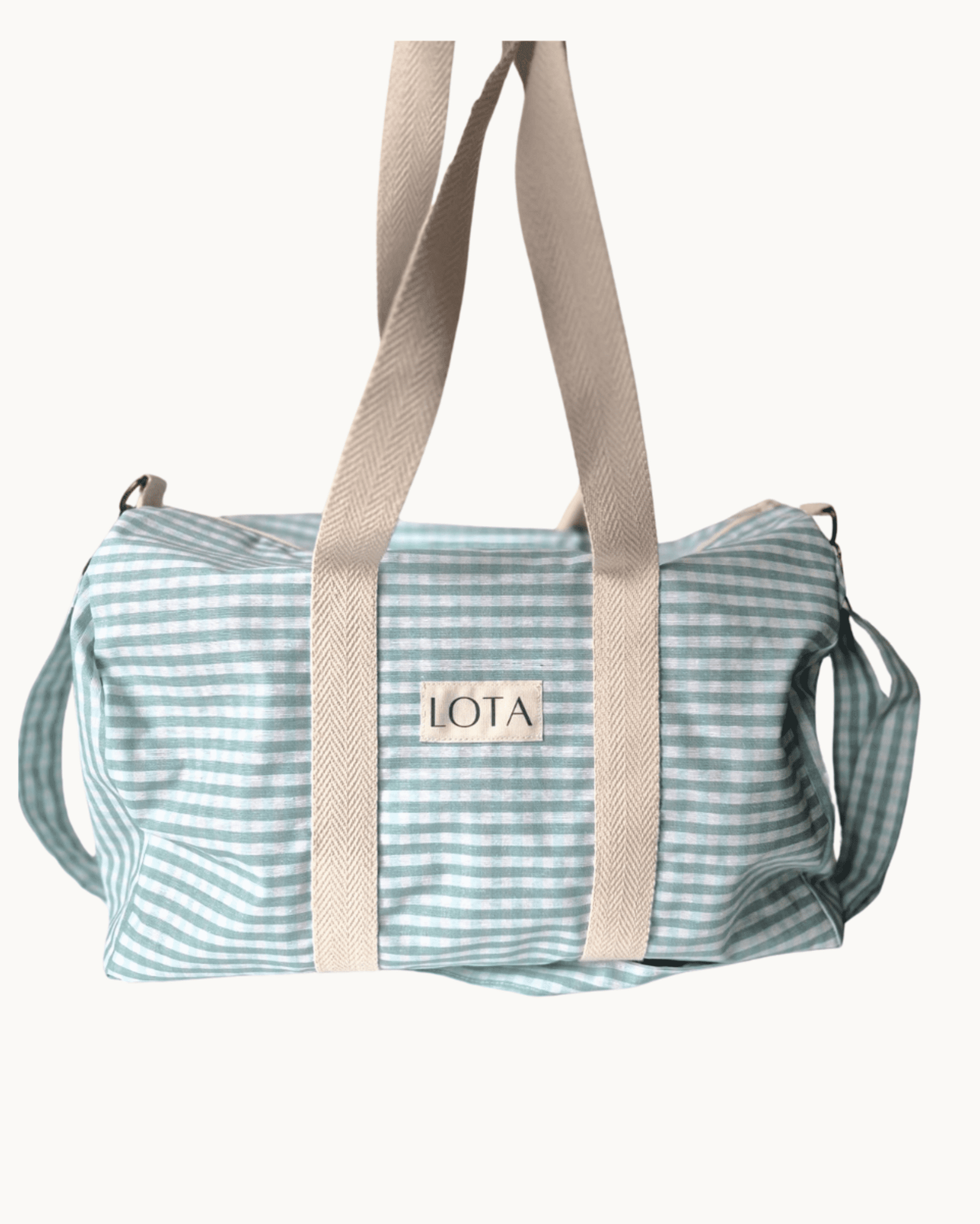 Kids Vichy Mini Mint + Talega - 1