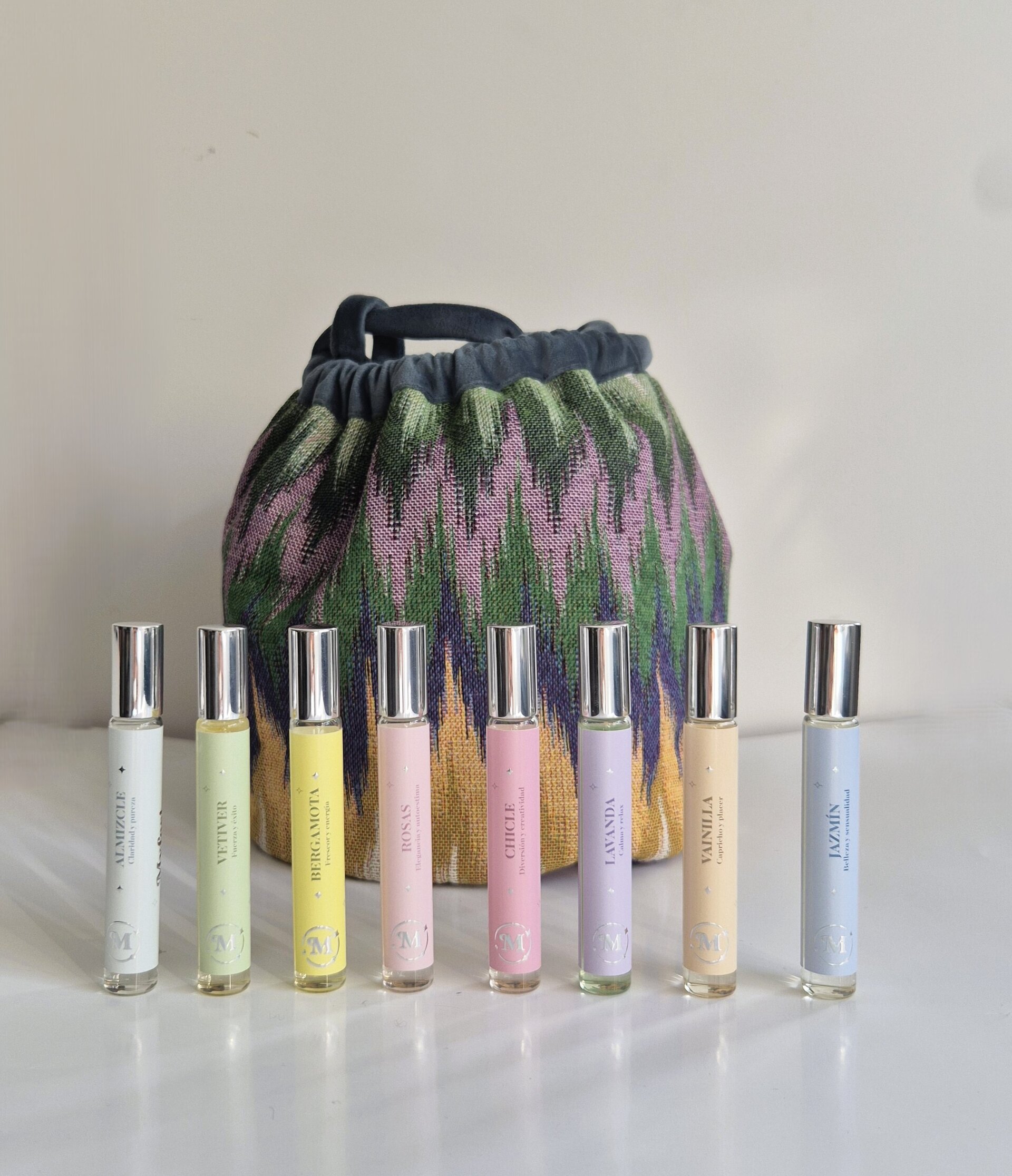 Aromas en Movimiento Color Verde y Azul Pato - 2