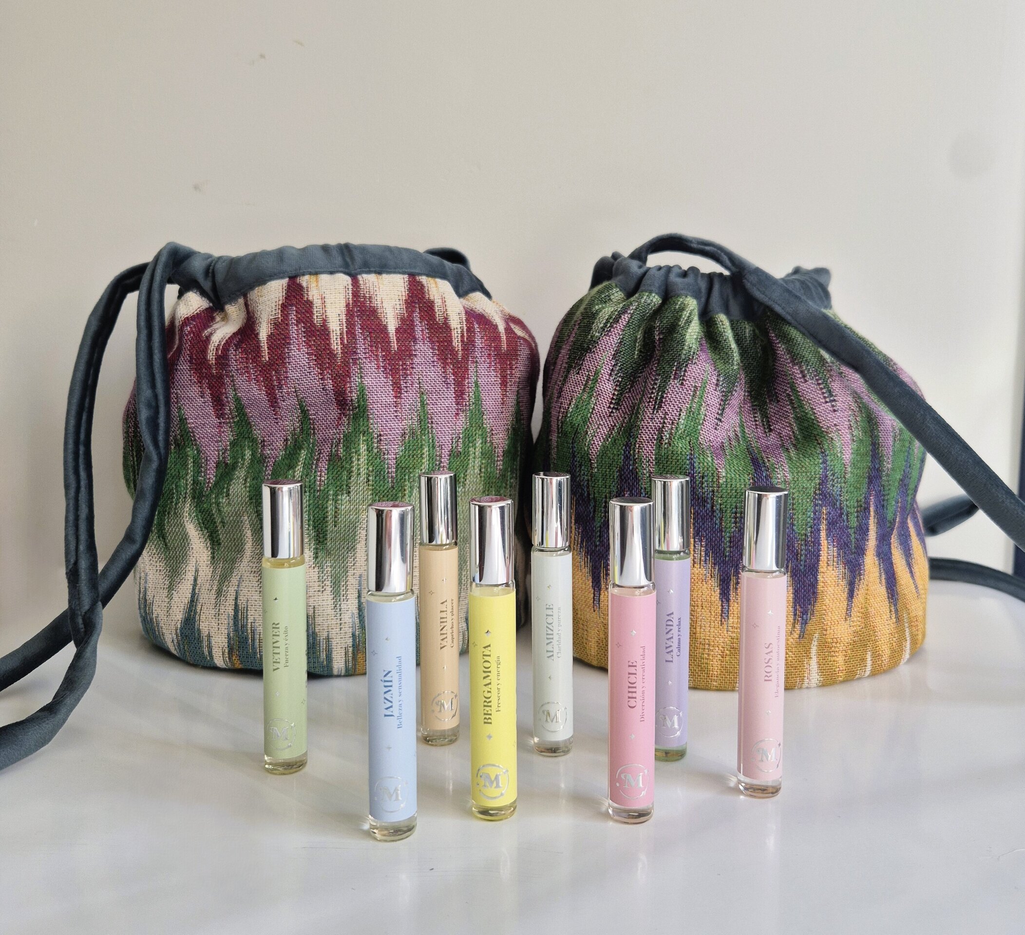 Aromas en Movimiento Color Verde y Azul Pato - 5