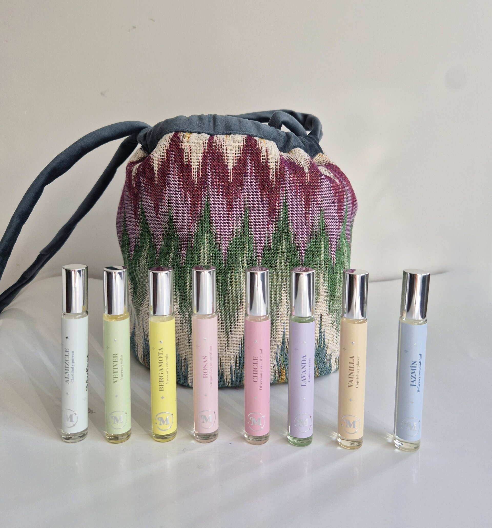 Aromas en Movimiento Color Verde y Azul Pato - 3